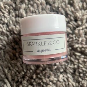 Sparkle and co coral reef dip powder